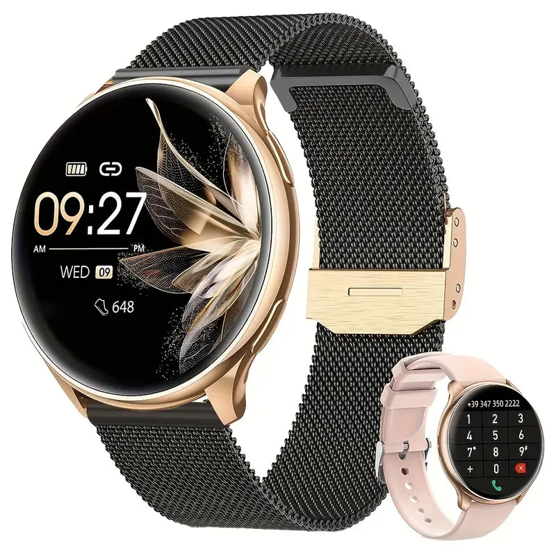 1pc LITTLE MEATBALL Smartwatch with Wireless Call & SMS, Minimalist Design